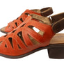 Balatore Cello Womens Comfortable Brazilian Leather Low Heel Sandals