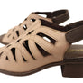 Balatore Cello Womens Comfortable Brazilian Leather Low Heel Sandals