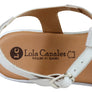 Lola Canales Gina Womens Comfortable Leather Sandals Made In Spain