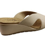Malu Supercomfort Emerson Womens Comfort Wedge Slides Made In Brazil