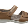 Homyped Dakota Womens Leather Wide Fit Sandals