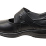 Propet Womens Golda Leather Comfort 2E Extra Wide Fit Mary Jane Shoes