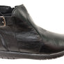 Balatore Cora Womens Comfortable Leather Ankle Boots Made In Brazil