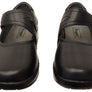 Propet Womens Golda Leather Comfort 2E Extra Wide Fit Mary Jane Shoes