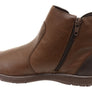 Balatore Kellie Womens Comfortable Leather Ankle Boots Made In Brazil