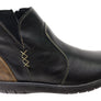 Balatore Kellie Womens Comfortable Leather Ankle Boots Made In Brazil