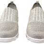 Propet Womens TravelActive Stretch Comfortable Slip On Shoes