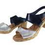 Lola Canales Mia Womens Comfort Leather Mid Heel Sandals Made In Spain