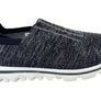 Propet Womens TravelActive Stretch Comfortable Slip On Shoes