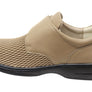 Propet Womens Olivia Leather Comfort Adjustable Strap Wide Fit Shoes