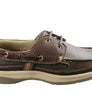 Slatters Shackle Mens Comfortable Lace Up Boat Shoes