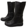Orizonte Collas Womens European Comfortable Leather Mid Calf Boots