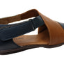 Balatore Penelope Womens Comfortable Leather Sandals Made In Brazil