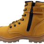 Munka Taurus Mens Lace Up Comfortable Leather Steel Cap Boots