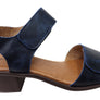 Balatore Sally Womens Comfortable Brazilian Leather Low Heel Sandals