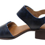 Balatore Sally Womens Comfortable Brazilian Leather Low Heel Sandals