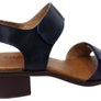 Balatore Sally Womens Comfortable Brazilian Leather Low Heel Sandals
