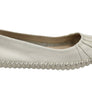 Bottero Namibia Womens Comfortable Leather Flats Shoes Made In Brazil