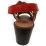Balatore Cecillia Womens Comfort Brazilian Leather Mid Heel Sandals