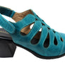 Balatore Cecillia Womens Comfort Brazilian Leather Mid Heel Sandals