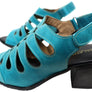 Balatore Cecillia Womens Comfort Brazilian Leather Mid Heel Sandals