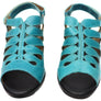 Balatore Cecillia Womens Comfort Brazilian Leather Mid Heel Sandals