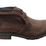Democrata Jarrod Mens Brazilian Comfortable Leather Lace Up Boots