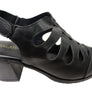 Balatore Cecillia Womens Comfort Brazilian Leather Mid Heel Sandals