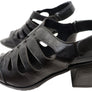 Balatore Cecillia Womens Comfort Brazilian Leather Mid Heel Sandals