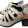 Balatore Cecillia Womens Comfort Brazilian Leather Mid Heel Sandals