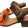 Balatore Sally Womens Comfortable Brazilian Leather Low Heel Sandals