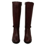 Orizonte Elita Womens European Comfortable Leather Knee High Boots
