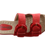 Comfortflex Daphine Womens Leather Slides Sandals Made In Brazil