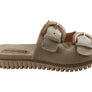 Comfortflex Daphine Womens Leather Slides Sandals Made In Brazil