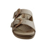 Comfortflex Daphine Womens Leather Slides Sandals Made In Brazil
