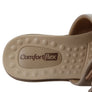 Comfortflex Daphine Womens Leather Slides Sandals Made In Brazil