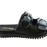 Comfortflex Daphine Womens Leather Slides Sandals Made In Brazil
