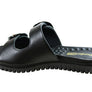 Comfortflex Daphine Womens Leather Slides Sandals Made In Brazil