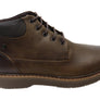 Democrata Logan Mens Brazilian Comfortable Leather Lace Up Boots