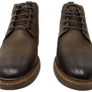 Democrata Logan Mens Brazilian Comfortable Leather Lace Up Boots
