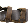 Scholl Orthaheel Brody Mens Supportive Comfort Leather Sandals