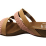 Scholl Orthaheel Jane Womens Comfortable Wedge Slides Sandals