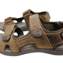 Scholl Orthaheel Brody Mens Supportive Comfort Leather Sandals