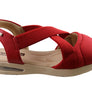 Comfortflex Janice Womens Comfortable Sandals Made In Brazil