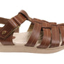Pegada Nancy Womens Comfortable Leather Sandals Made In Brazil