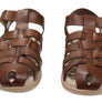Pegada Nancy Womens Comfortable Leather Sandals Made In Brazil