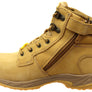 King Gee Womens Tradie Zip Wheat Work Boots