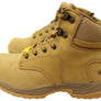 King Gee Womens Tradie Zip Wheat Work Boots