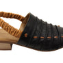 Orizonte Jara Womens European Leather Low Heel Comfortable Sandals