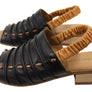Orizonte Jara Womens European Leather Low Heel Comfortable Sandals